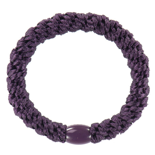 KKNEKKI Dark Purple gumička do vlasů (tmavě fialová) 1 ks