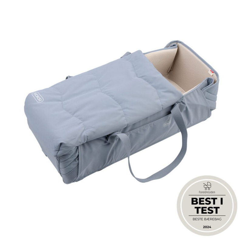 Voksi Carry Me přenosné lůžko misty blue leaf