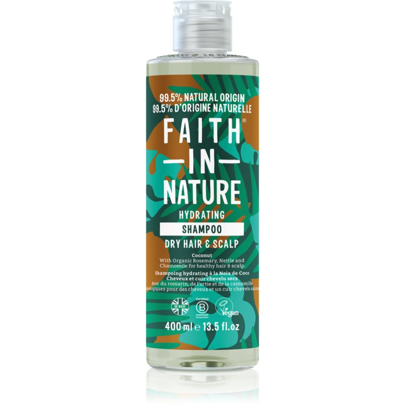 Faith in Nature přírodní šampon kokos, 400ml