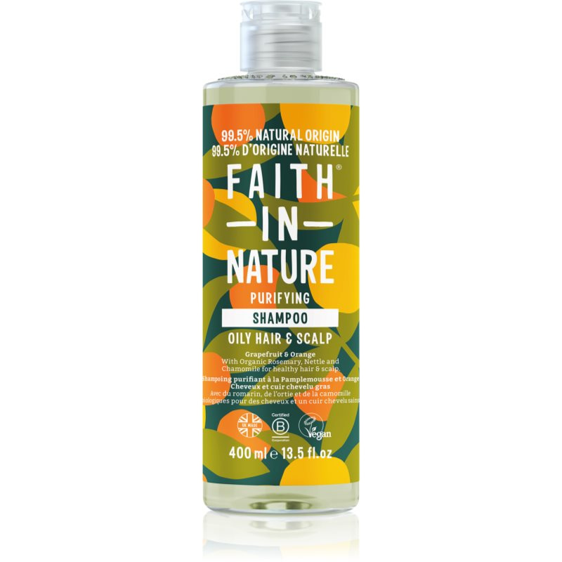 Faith in Nature přírodní šampon Grapefruit&Pomeranč, 400ml