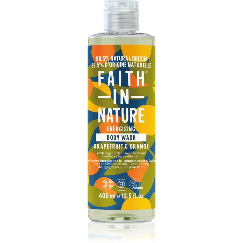 Faith in Nature přírodní sprchový gel Grapefruit&Pomeranč, 400ml