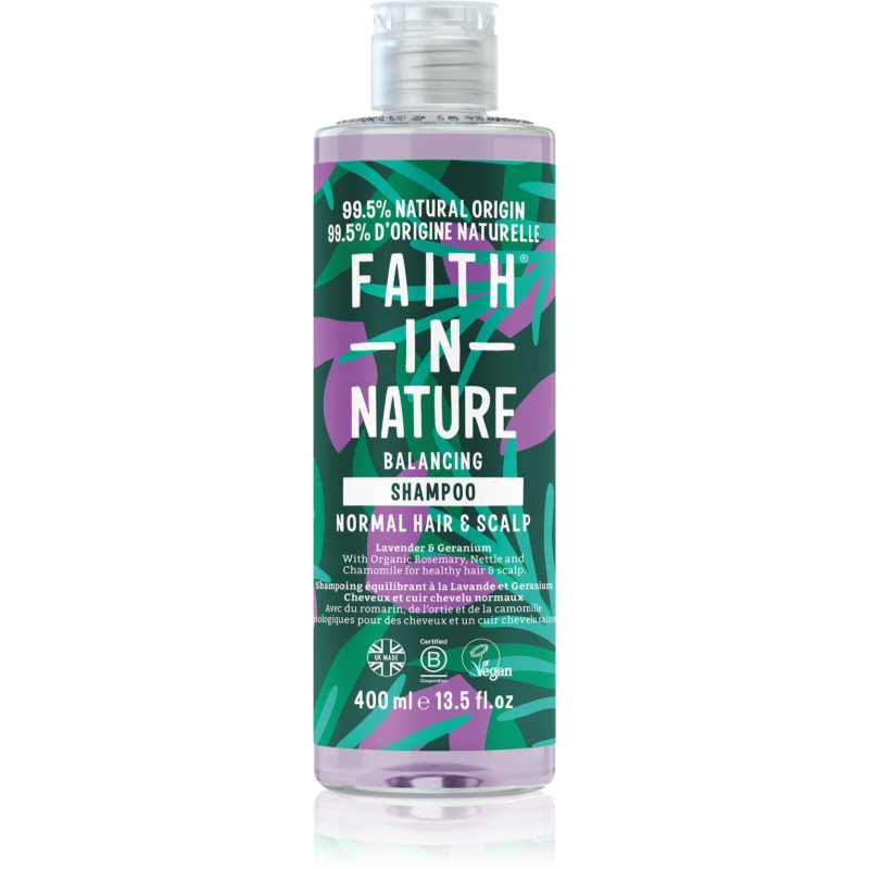 Faith in Nature přírodní šampon Levandule, 400ml