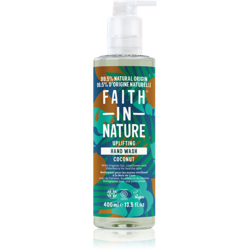 Faith in Nature tekuté mýdlo s kokosovým olejem, 400ml