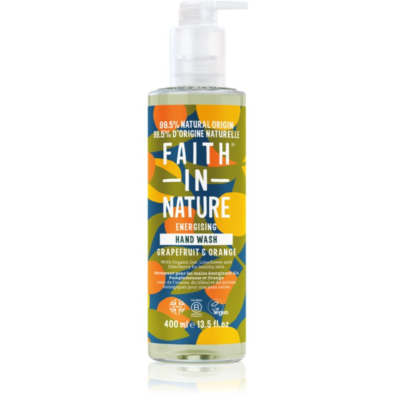Faith in Nature tekuté mýdlo Grapefruit&Pomeranč, 400 ml