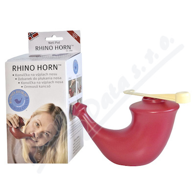 RHINO HORN Konvička na výplach nosu, červená