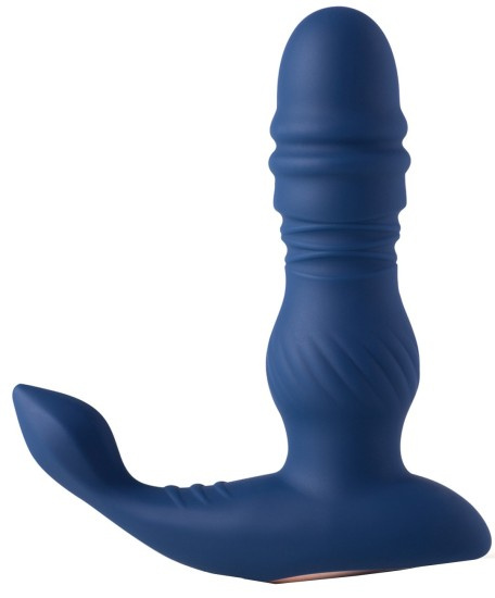 Vibrační anální kolík s přirážením Thrusting Passion