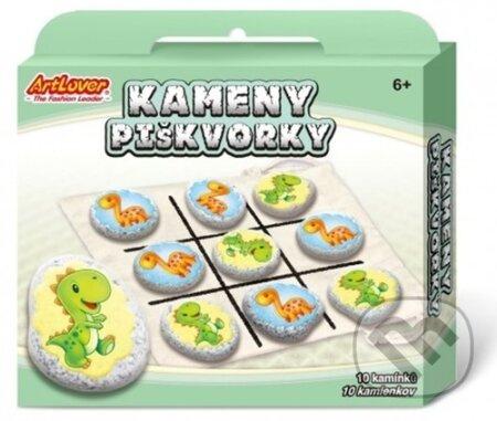 Kameny Dinosauři kreativní sada v krabičce