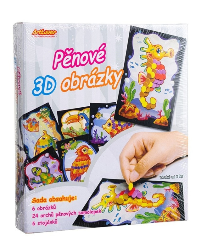Pěnové 3D obrázky