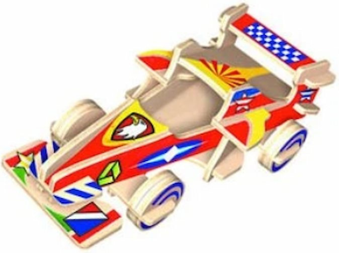 ARTLOVER 3D puzzle Formule s barvičkami
