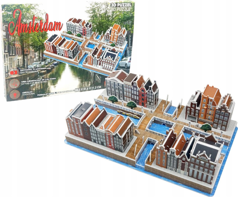 Matyska 3D puzzle Amsterdam 107 ks