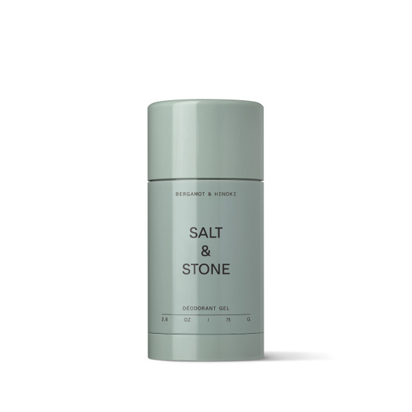 Salt & Stone Natural Deodorant Gel Sensitive Skin Bergamot & Hinoki přírodní gelový deodorant pro citlivou pokožku 75 g