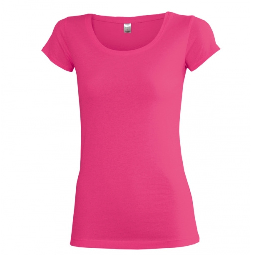 Dámské tričko, kulatý výstřih, KR, vel. XL, orchid