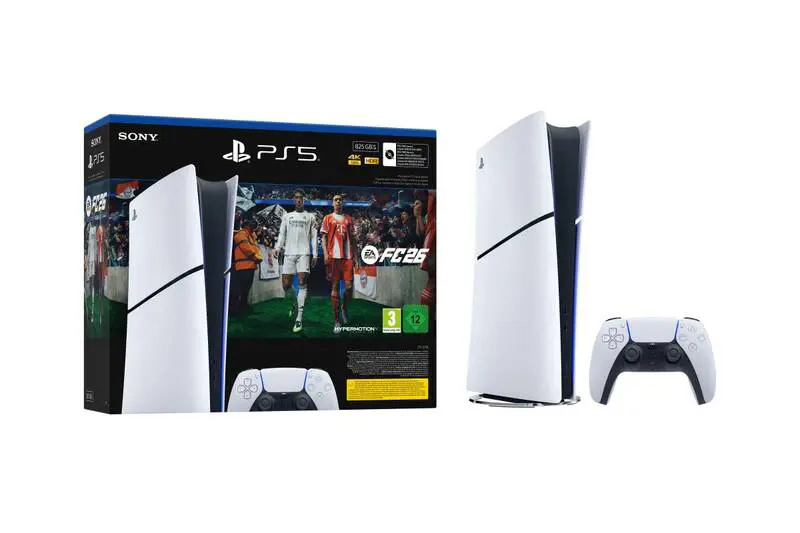 PlayStation 5 Digital Edition 825GB + EA Sports FC 26 Bílá