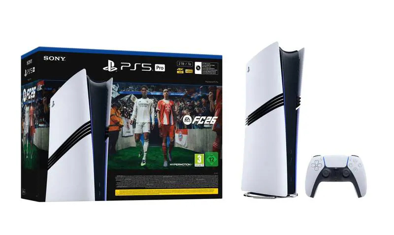 PlayStation 5 Pro + EA Sports FC 26 Bílá