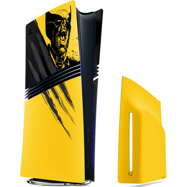 PlayStation 5 Pro Console Covers Marvel’s Wolverine Battle Yellow Limited Edition