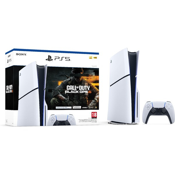 PlayStation 5 + Call of Duty: Black Ops 6 Bílá