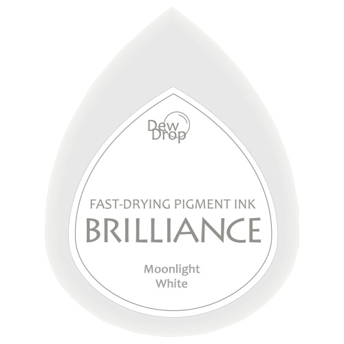 Razítkovací polštářek pigmentový - bílý