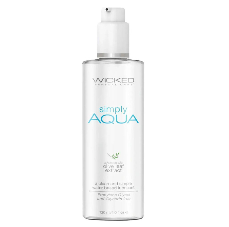 Wicked Simply Aqua Lubrikační gel 120 ml
