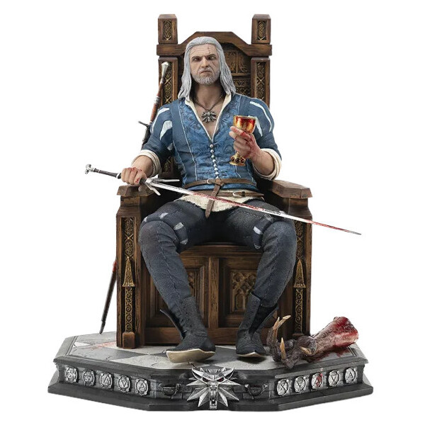Witcher 3 Wild Hunt Blood and Wine socha 1/6 Geralt 29 cm