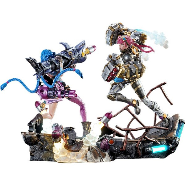 PureArts set League of Legends Jinx & Vi 1/6