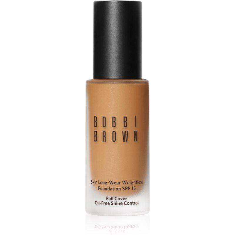 Bobbi Brown Skin Long-Wear Weightless Foundation dlouhotrvající make-up SPF 15 odstín Golden Natural (W-058) 30 ml