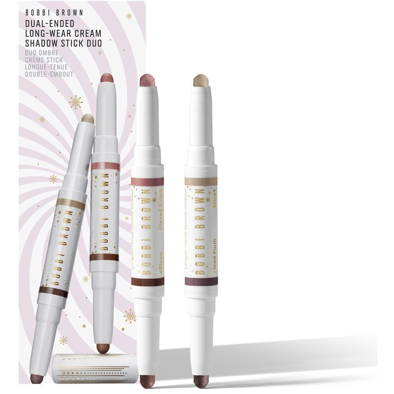 Bobbi Brown Holiday Dual-Ended Long-Wear Cream Shadow Stick Duo dlouhotrvající oční stíny v tužce dárková sada