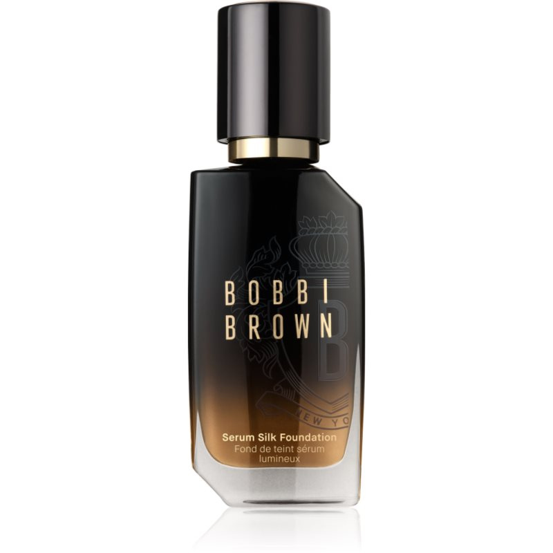 Bobbi Brown Serum Silk Foundation lehký make-up s rozjasňujícím účinkem odstín Warm Honey 30 ml