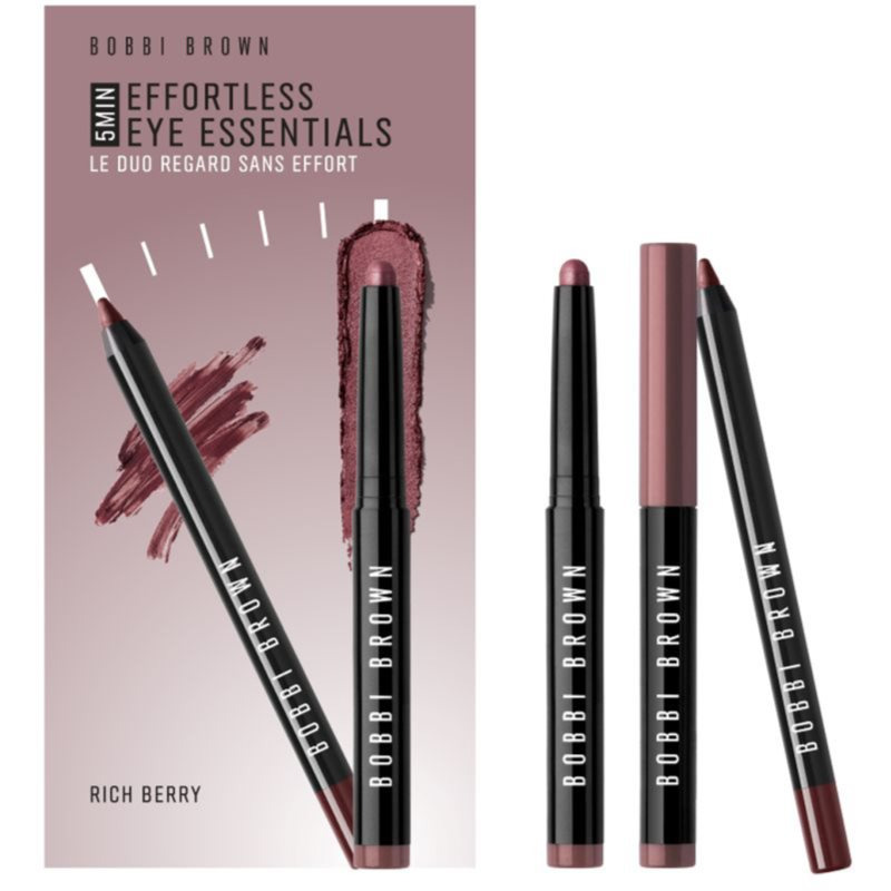 Bobbi Brown Holiday Effortless Eye Essentials dárková sada odstín Rich Berry