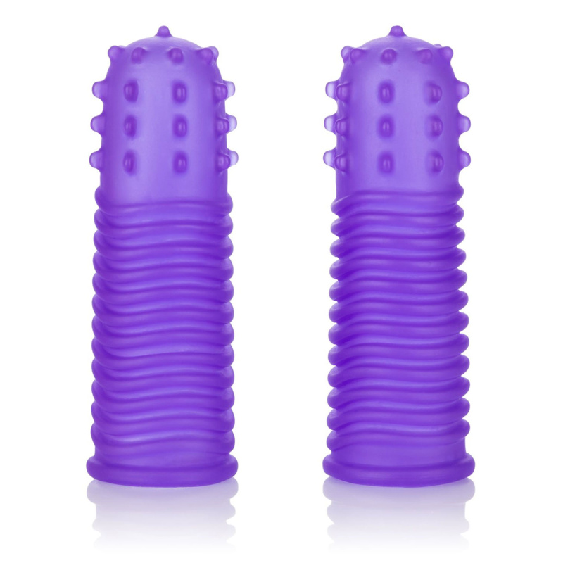 California Exotics Intimate Play Finger Tingler fialové