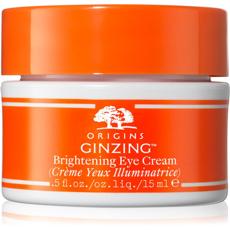 Origins GinZing™ Brightening Eye Cream rozjasňující oční krém proti otokům a tmavým kruhům odstín Warm 15 ml