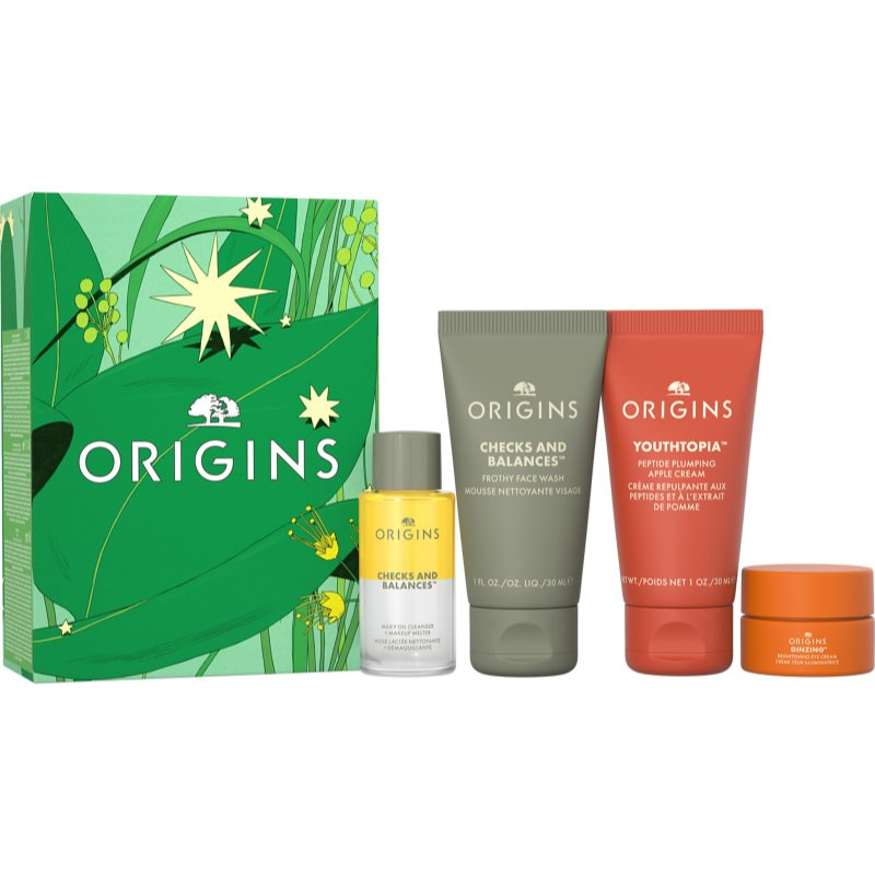 Origins Holiday Cleanse & Glow Essentials dárková sada