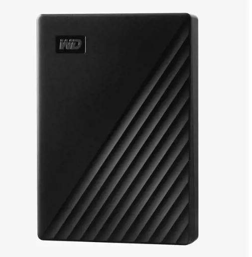 WD My Passport portable 5TB USB3.0 Černý 2,5" externí disk WDBPKJ0050BBK-WESN Černá