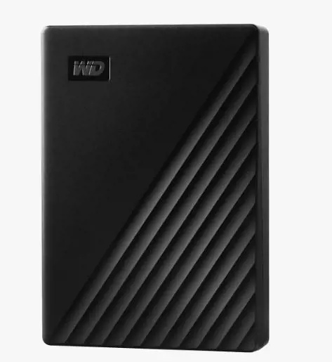 WD My Passport portable 4TB USB3.0 Černý 2,5" externí disk WDBPKJ0040BBK-WESN Černá
