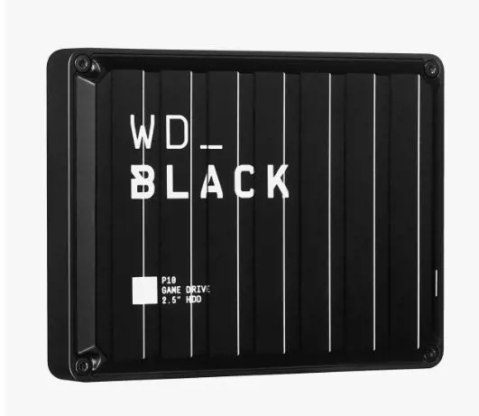 WD BLACK P10 Game Drive 5TB 2,5" externí disk WDBA3A0050BBK-WESN Černá