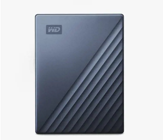 WD My Passport ULTRA 5TB USB-C Modrý externí 2,5" disk WDBFTM0050BBL-WESN Modrá