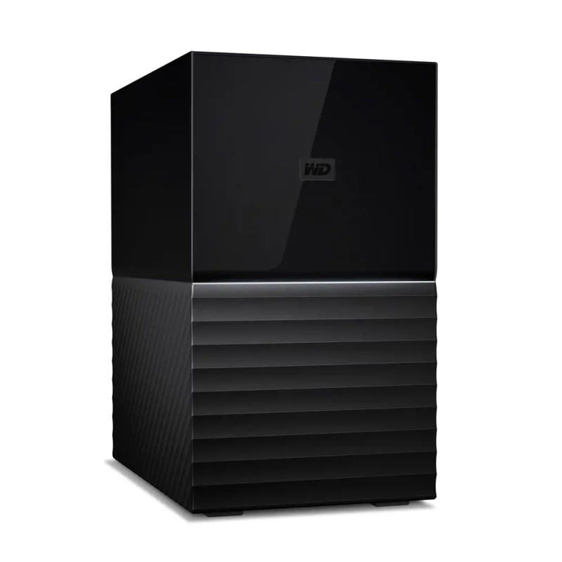 WD My Book DUO 24TB Dva externí 3.5" disky USB 3.1 WDBFBE0240JBK-EESN Černá