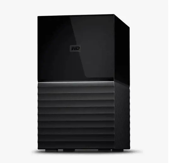 WD My Book DUO 28TB Dva externí 3.5" disky USB 3.1 WDBFBE0280JBK-EESN Černá