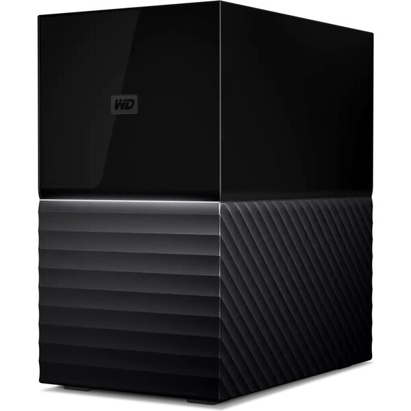 WD My Book DUO 28TB Dva externí 3.5" disky USB 3.1 WDBFBE0280JBK-EESN Černá