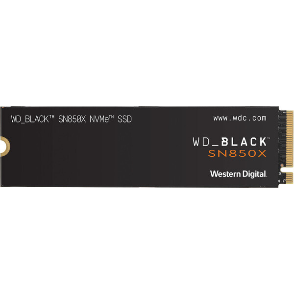 WD BLACK SN850X NVMe M.2 PCIe Gen4 SSD 1TB WDS100T2X0E