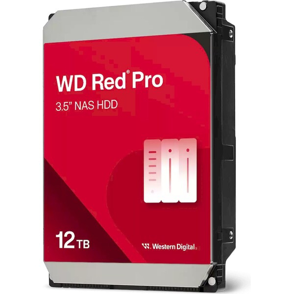 WD Red Pro (WD122KFBX) HDD 3,5" 12TB