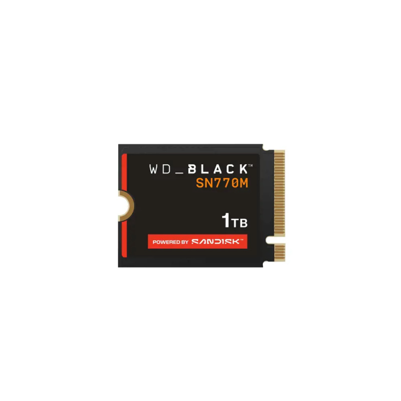 WD BLACK SSD NVMe 1TB PCIe SN 770M WDS100T3X0G