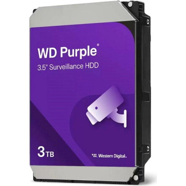 WD Purple WD34PURZ 3TB 3.5" HDD SATA CMR Low Noise