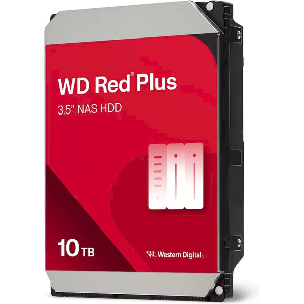 WD Red Plus (WD100EFGX) HDD 3,5" 10TB