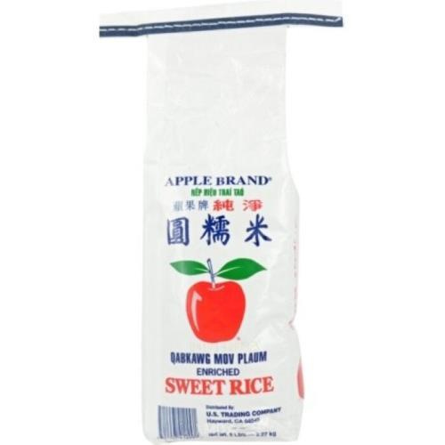 Apple Brand lepkavá rýže (gao nep my) 2,27kg