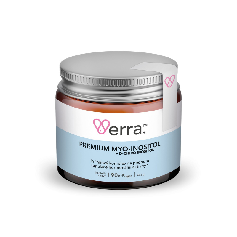VERRA Myo-inositol & Koenzym Q10 90 kapslí