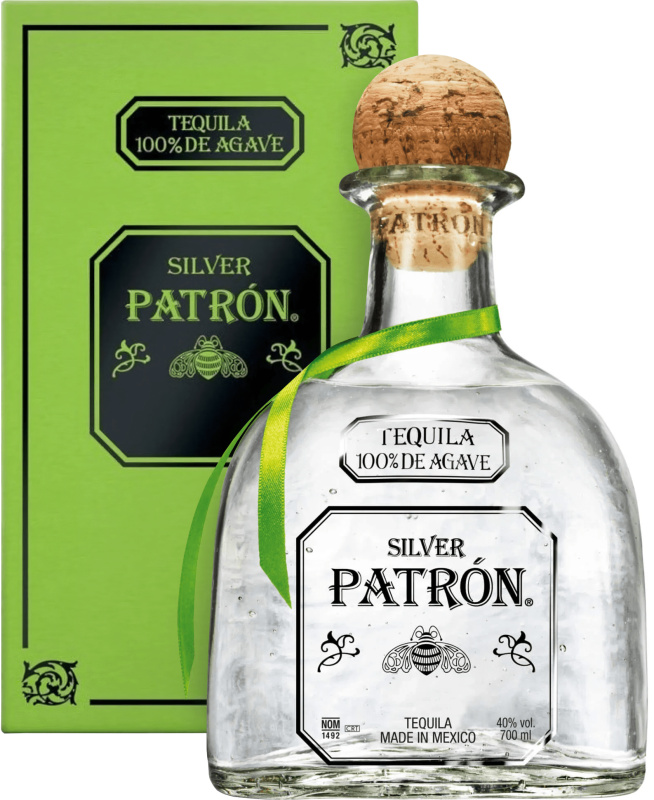 Patrón Silver 40% 0,7l