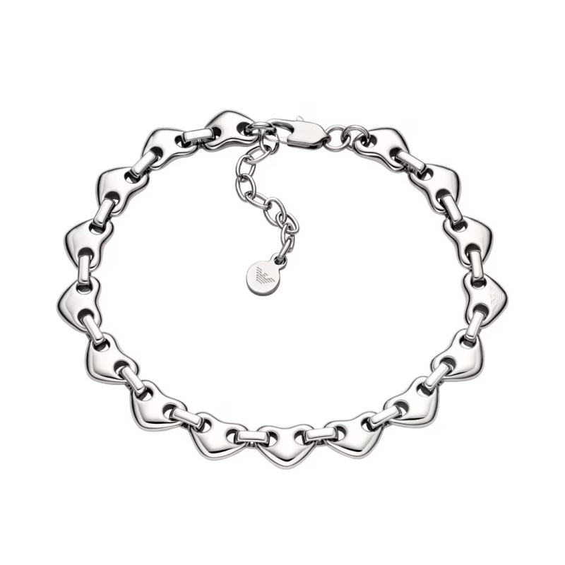 Emporio Armani Dámský srdcový náramek EGS3335040