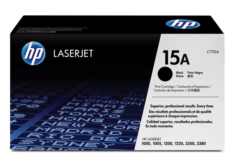 Toner HP C7115A/15A - černá
