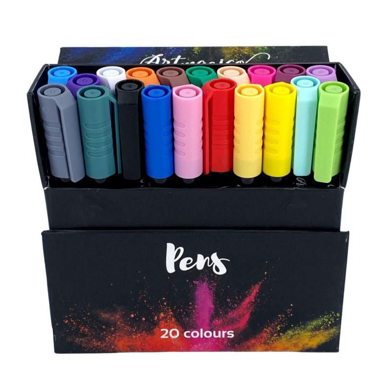 Brush pens Artmagico, sada 20 ks
