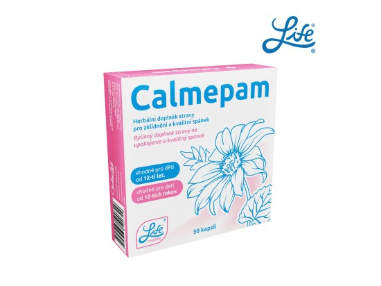 EasyLife Healthy Life Calmepan pro klidný spánek, 30 kapslí